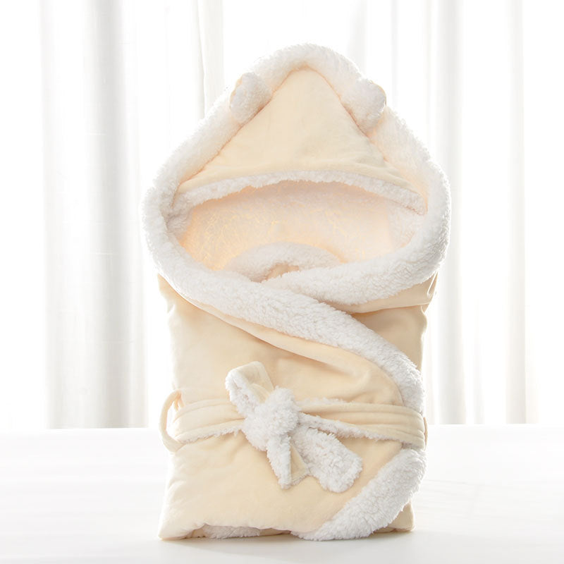 Wrap Your Little One in Comfort with Our Simple Solid Color Baby Swaddle
